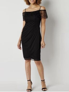 DJ JAZ  Bodycon Dress NWT Special Occasion , Cocktail Dress in Black Size 16